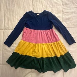 Hanna Andersson Multicolor Tiered Dress